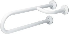 BFI600 Поручень для крепления к стене/полу 3 точки крепления белая отделка mediclinics 