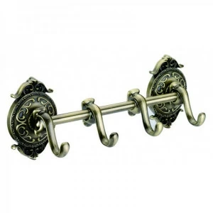 Планка на 4 крючка 27 см Hayta (Германия) Classic Bronze 13902-4/BRONZE