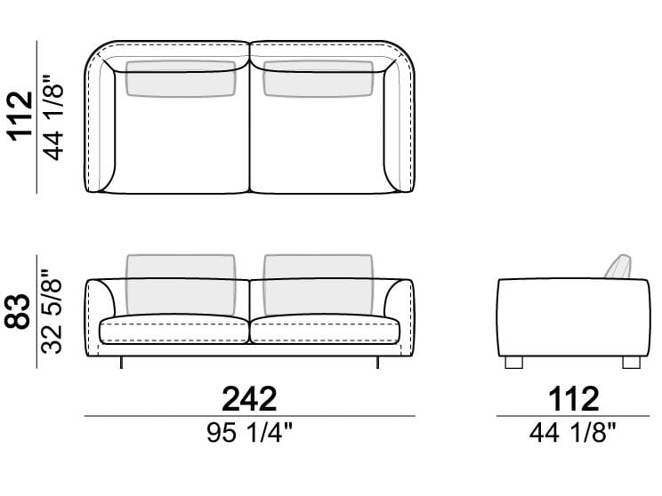 Модульный диван Arketipo SELF CONTROL ARCH-00067338 - Вид №8