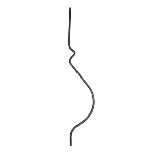 Балясина кованая Французский балкон 2 165x900x12 мм