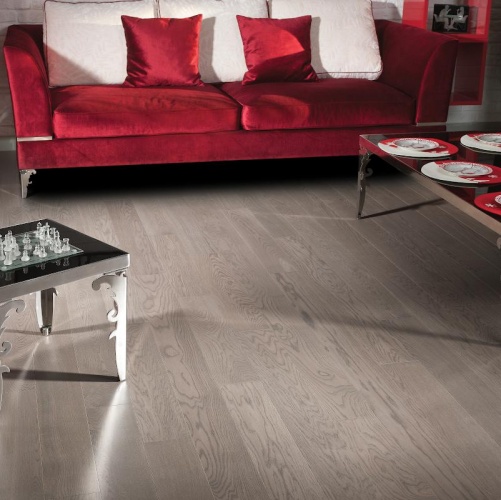 Паркет Ёлка Coswick Ренессанс Шамбор Дуб Натур (Гладкая) 412,75х82,55 мм 11253215 - Вид №4