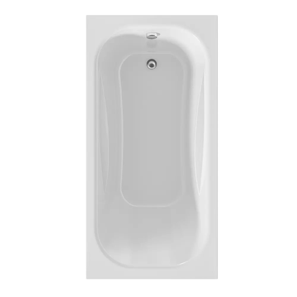 Ванна 100Acryl Luara акриловая 140x70 см ножки в комплекте STLM-2036890