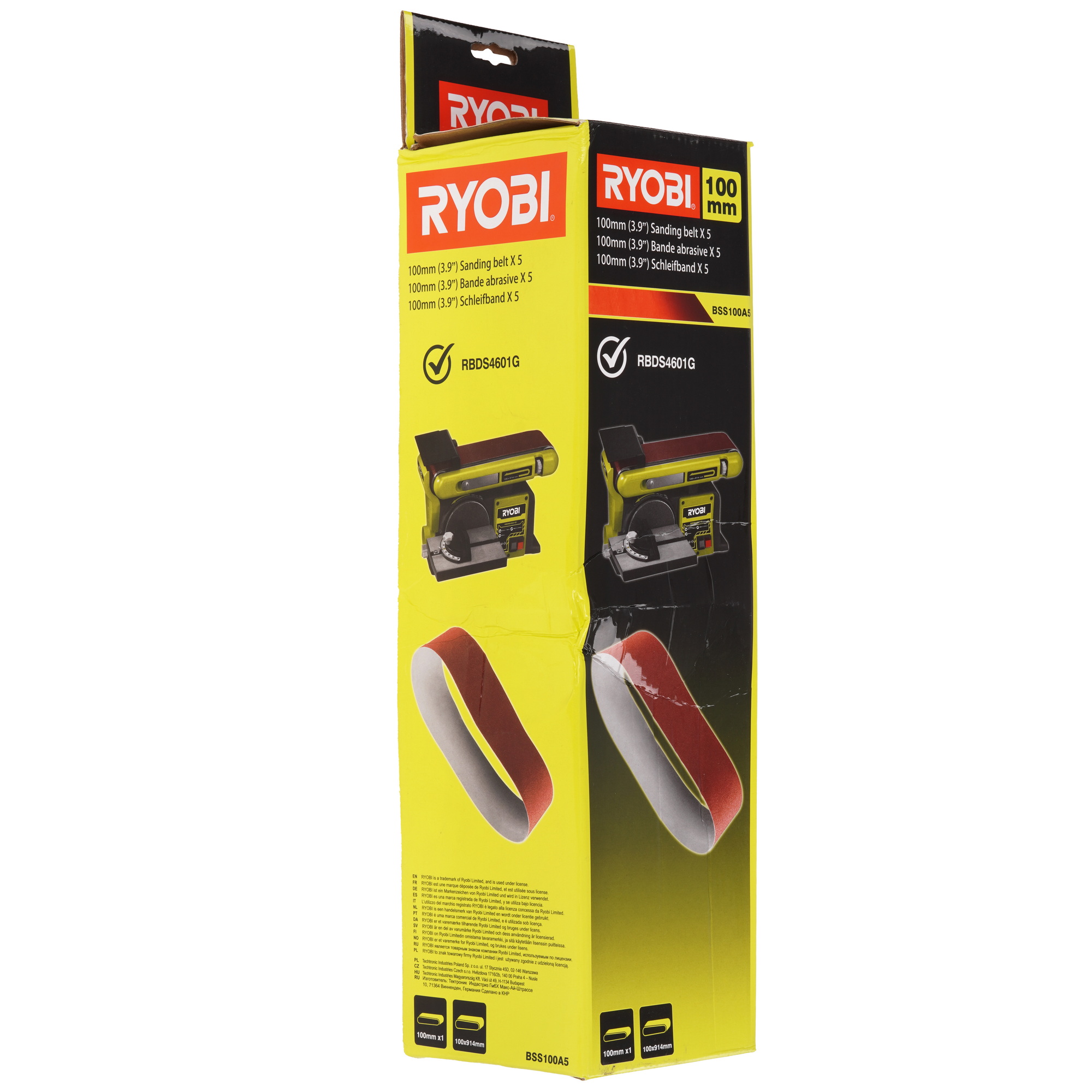 Шлифовальная лента Ryobi 5132003683 8146280 STDN-0047601 - Вид №3