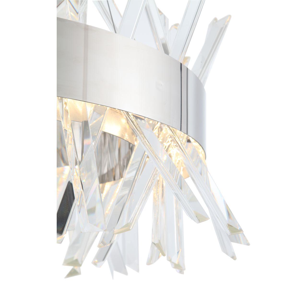 Подвесной светодиодный светильник ST Luce Ghiolo SL384.103.01 ST LUCE ДИЗАЙНЕРСКИЕ, GHIOLO 276126 Хром  - Вид №1