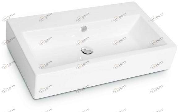 66347 Накладная раковина на столешницу  овальная Newform Lavabi