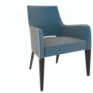 SELVA Кресло с обивкой из ткани с подлокотниками Gatsby 1645