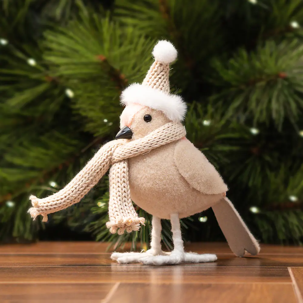 87033241 Декоративное украшение Птица 17 см цвет розовый STLM-1388858 Santreyd 