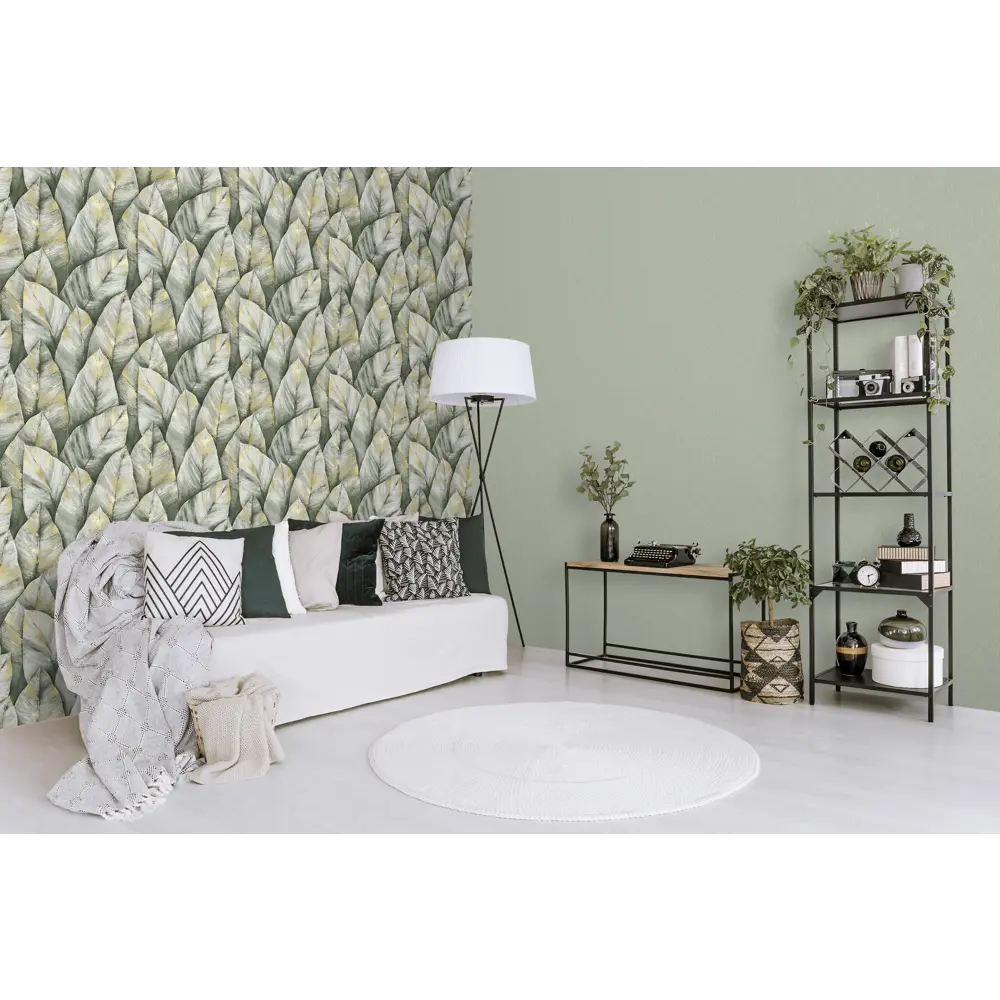 Флизелиновые обои ATELIERO Lagun с растительным орнаментом в скандинавском стиле 89395974 STLM-1565542 - Вид №5