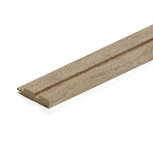 Профиль Финиш МДФ Stella Beats Standart Дуб Сонома 2700x77x16 (упак.4шт.)