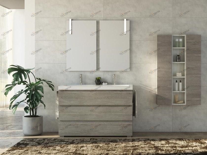 LEGNOBAGNO Тумба под умывальник, двойная из нпл Freedom lineare sun-id-1470872