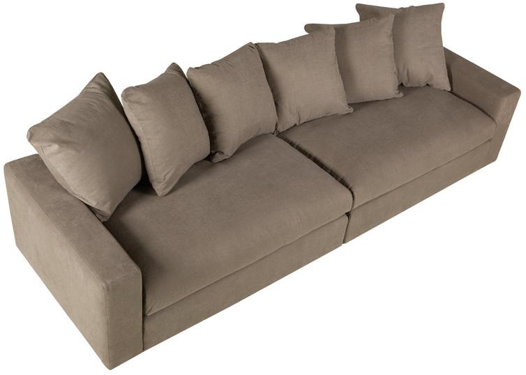 Sits Модульный диван с обивкой 4-х местной тканью Linda sun-id-1474432 - Вид №3