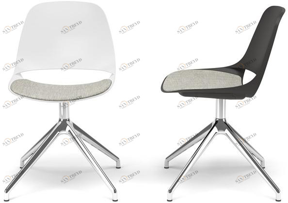 Diemmebi Стул на козелке с интегрированной подушкой Eclipse sun-id-1448665