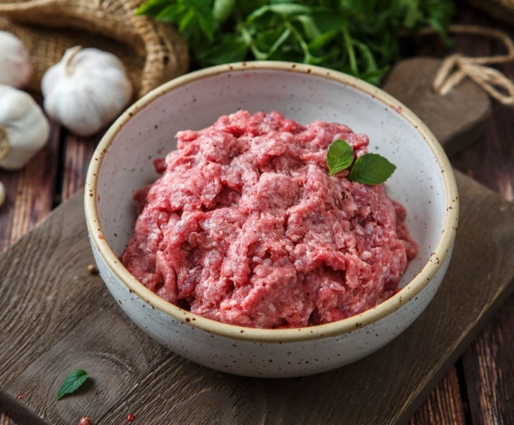 6104 Фарш свино-говяжий Вкусляндия  - Вид №1