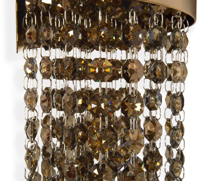 LUXXU Настенный светильник из латуни с кристаллами swarovski® Guggenheim sun-id-1363005 - Вид №3