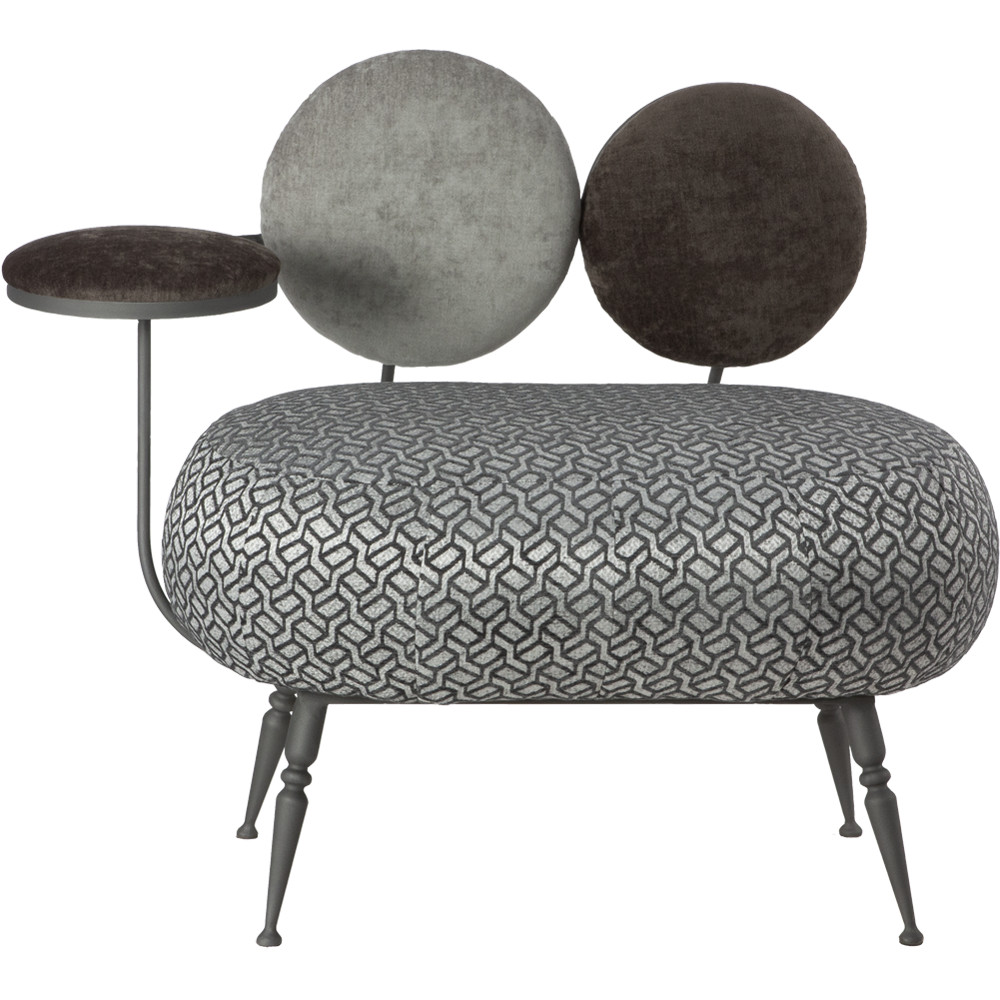 14041 Банкетка Пьяно Люкс грей BOGACHO 4627174556155