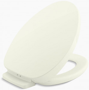 KOHLER PureWarmth Quiet-Close  Удлиненное сиденье для унитаза с подогревом и светодиодным ночником K-10349-96