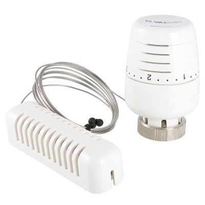 VT.5010.0.0 Термостатическая головка с выносным настенным датчиком Valtec М30 х 1,5, 6,5 - 28 °C 