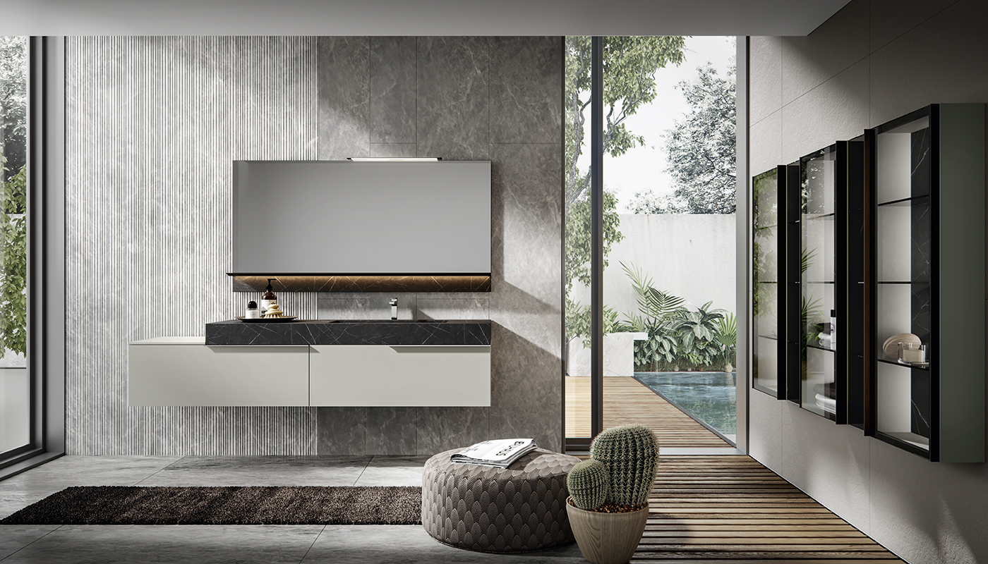 Edone МЕБЕЛЬ ДЛЯ ВАННОЙ с мягкими и элегантными линиями sun-id-2009029 - Вид №9