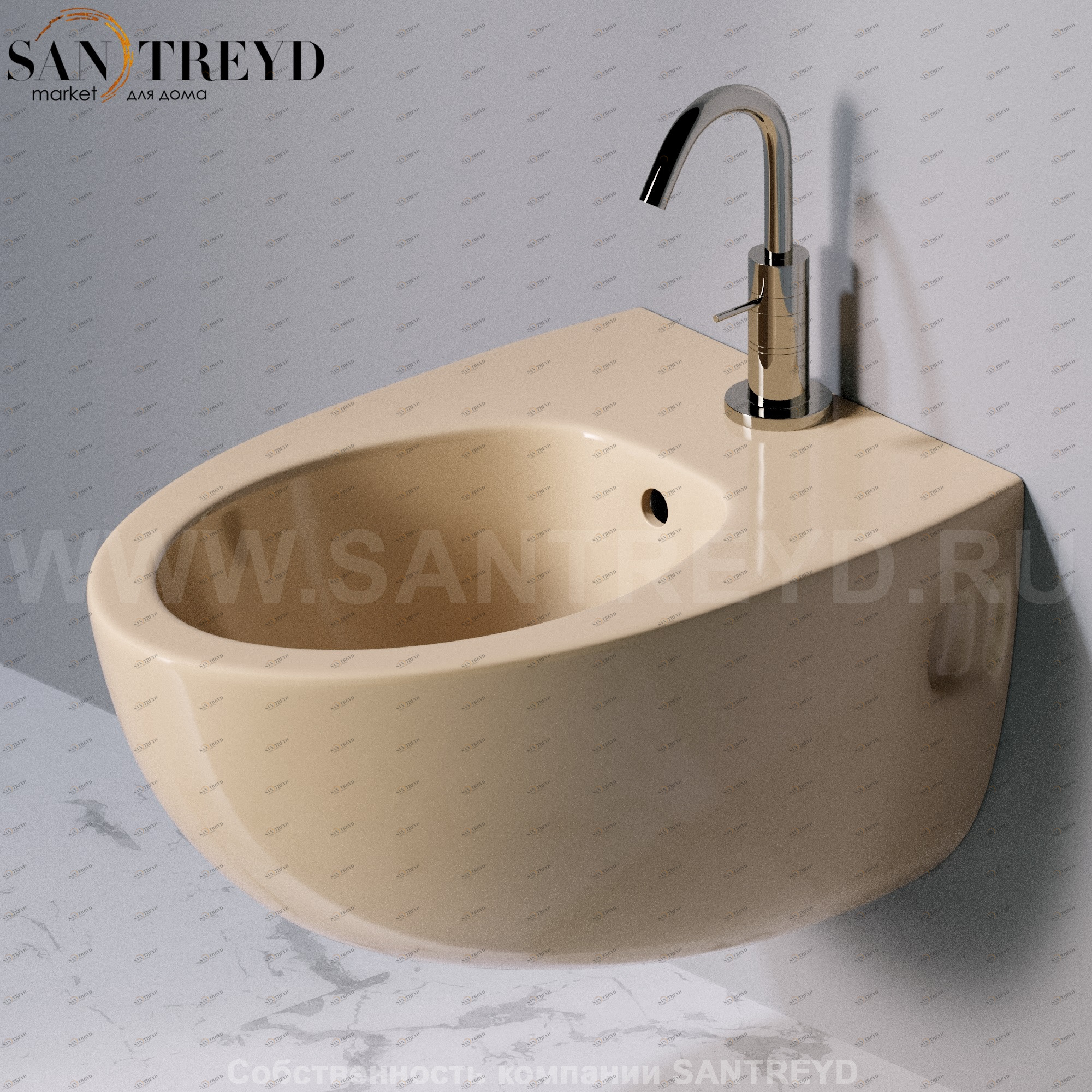 S512110 Биде подвесное OVAL A. e T. Italia AeT ITALIA