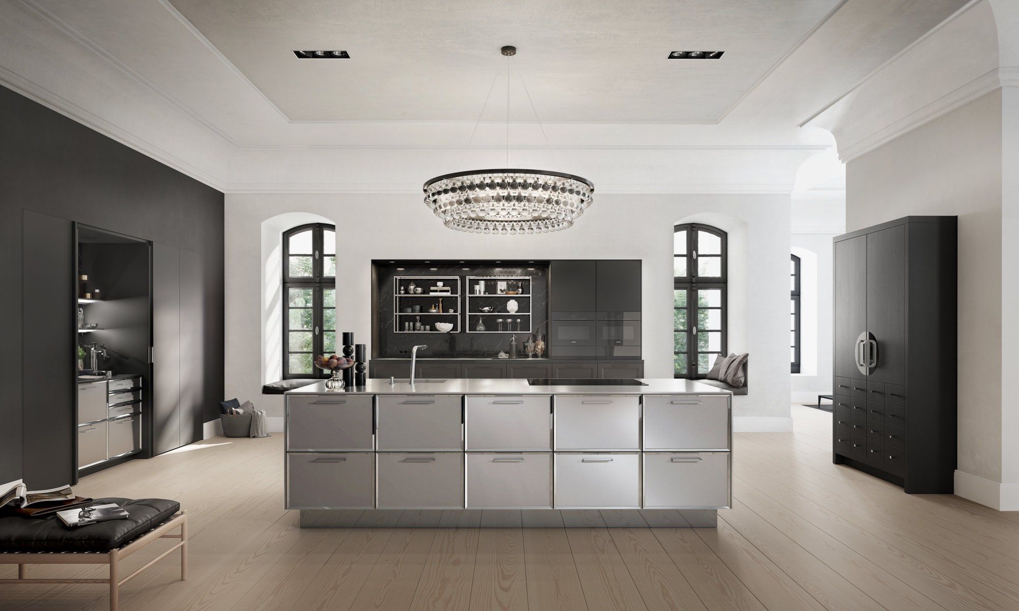 Кухня с островом SieMatic SieMatic CLASSIC - SE 2002 BA ARCH-00003781 - Вид №2