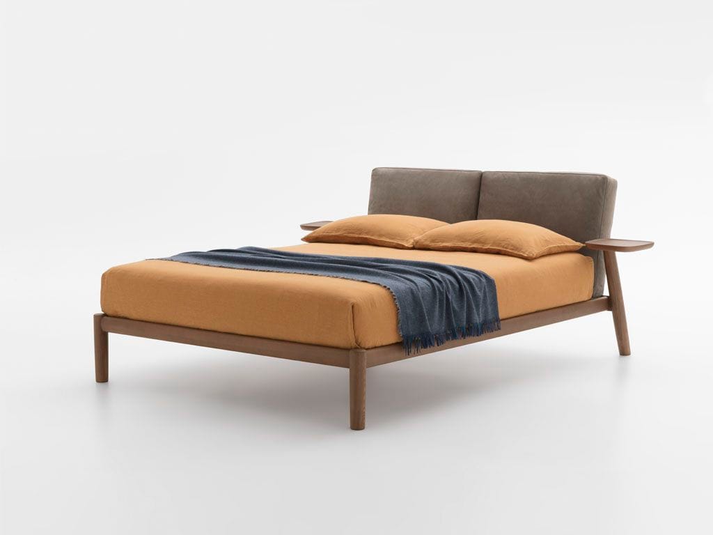 Кровать из массива дерева со встроенными тумбочками Pianca DIONISO ARCH-00089459 - Вид №1