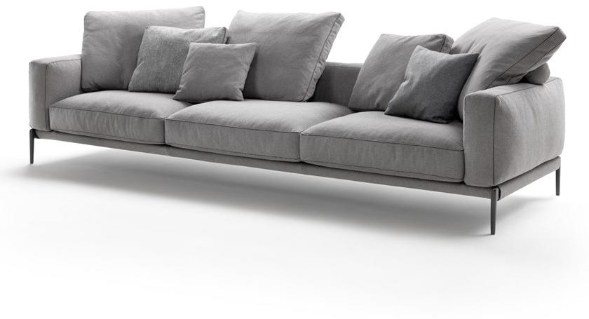 Flexform 3-х местный тканевый диван со съемным чехлом Romeo sun-id-1464918 - Вид №1