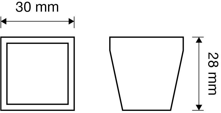 LINEA CALI' Ручка Zamak с кристаллами swarovski® Mirror 204pb00300000 - Вид №1