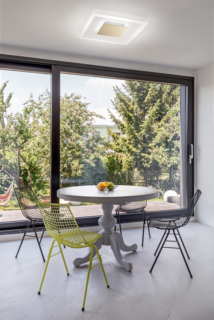 Linea Light Group Светодиодный настенный светильник из стали и стекла Aruba sun-id-1385478 - Вид №2