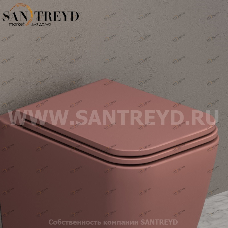 ST022FR Крышка сиденье для унитаза Ceramica Globo STONE