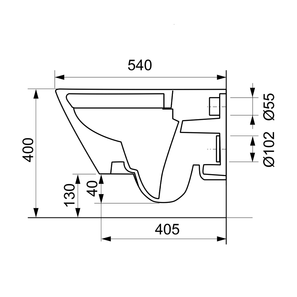 K440920.WCD Комплекты из инсталляций, панелей смыва и унитазов Duravit D-Neo Tece  - Вид №6