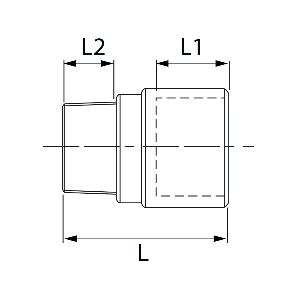 8243010008000 Редукционные вставки Tece  - Вид №1