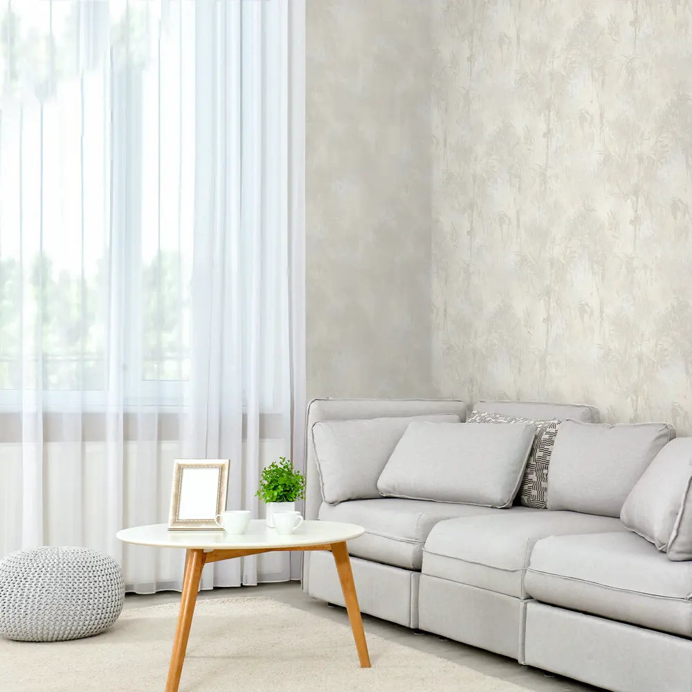 Обои флизелиновые Ateliero Bamboo бежевые 1.06 м At281382 STLM-2078976 - Вид №3