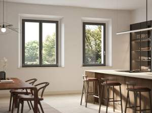 Окно из ПВХ с тройным остеклением