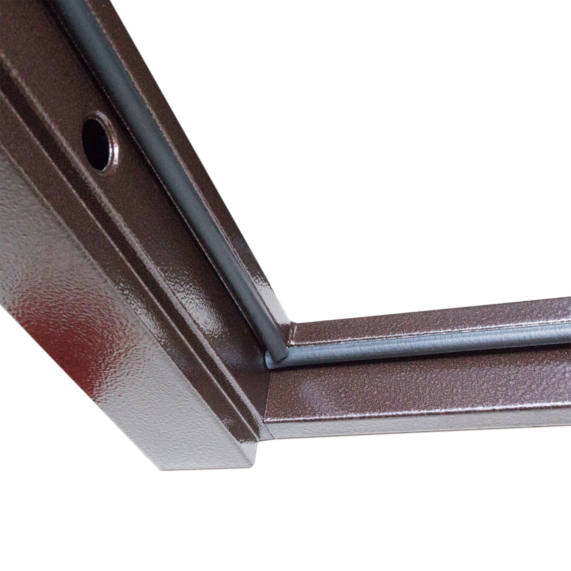 82133064 Дверь входная металлическая Йошкар РФ, 960 мм, правая, цвет венге Santreyd  - Вид №6