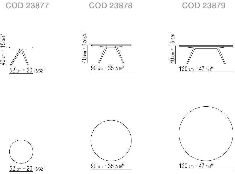 Flexform Круглый мраморный журнальный столик с подставкой 3 звезды Zefiro sun-id-1439224 - Вид №1