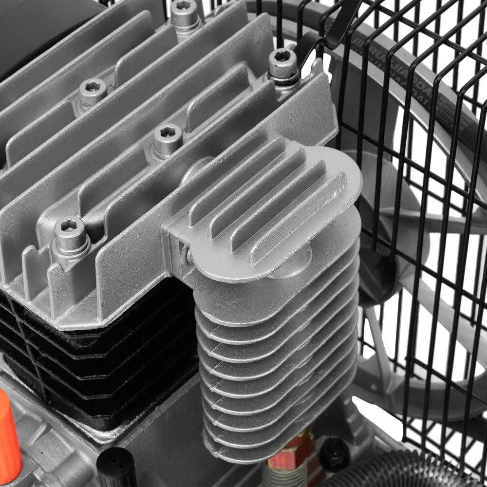 Компрессор сетевой ременной масляный Kronwerk 58106, 100 л 380 л/мин STLM-2196351 - Вид №22