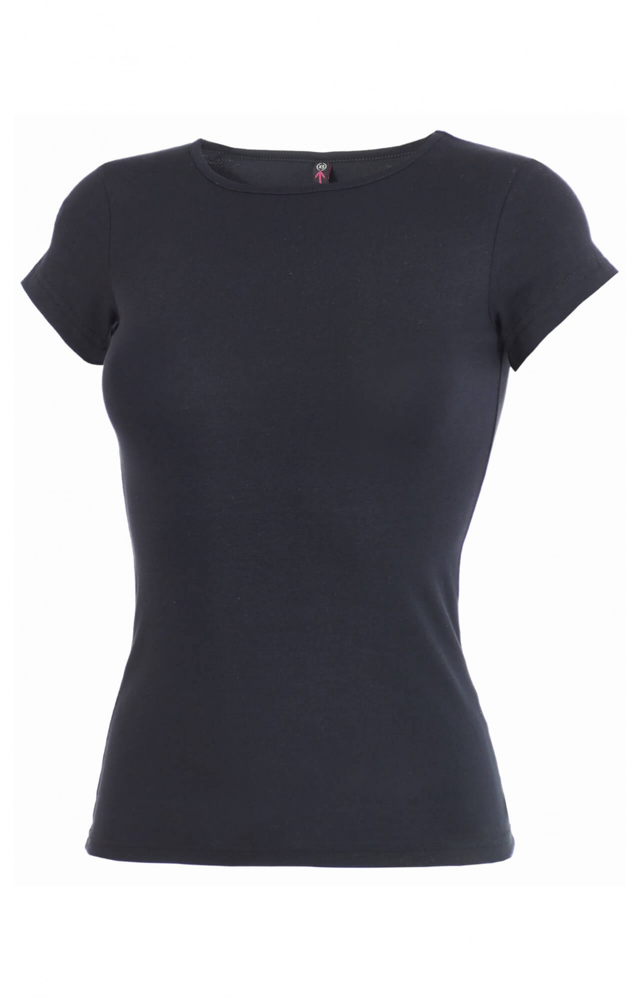 62110 Футболка женская черная LUXE  Одежда для официантов  размер S 