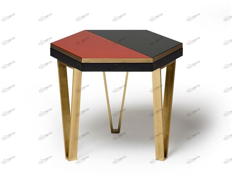 MARIONI Низкий шестиугольный стол Joe 02941