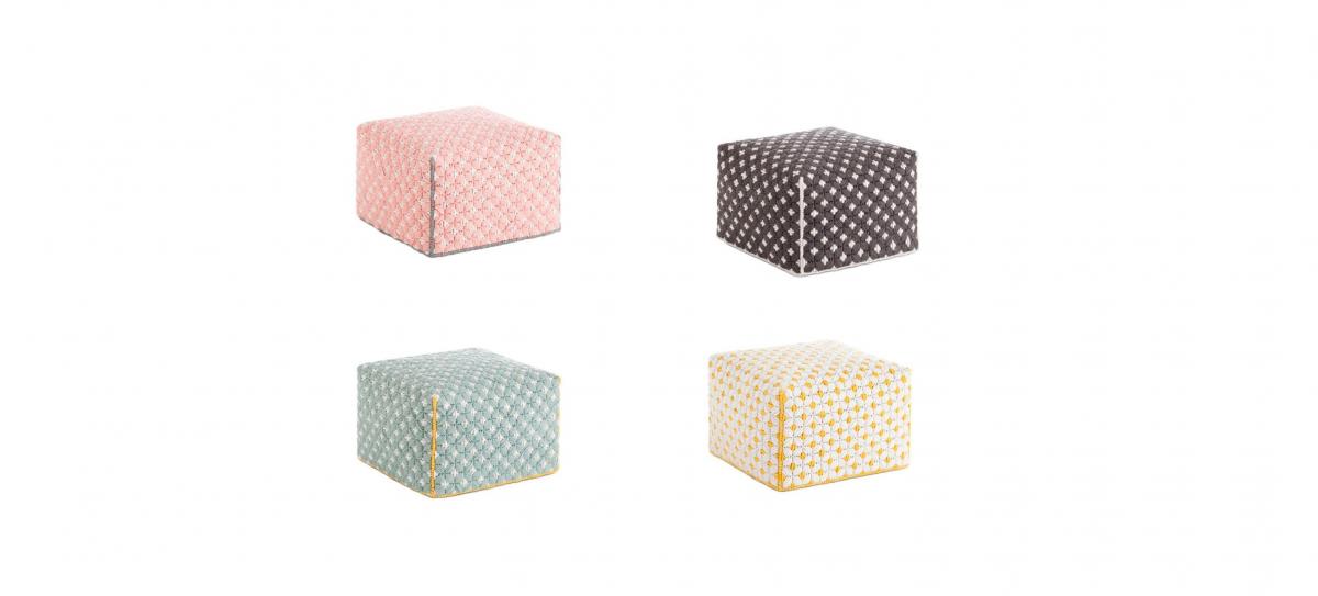 006621 Пуф маленький Rose GAN Silai Silaï - Вид №1