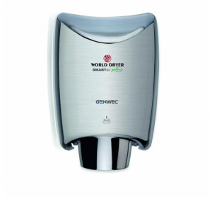 GW01 02 02 01 Genwec Сушилка для рук Smartdri PLUS сатинированный алюминий