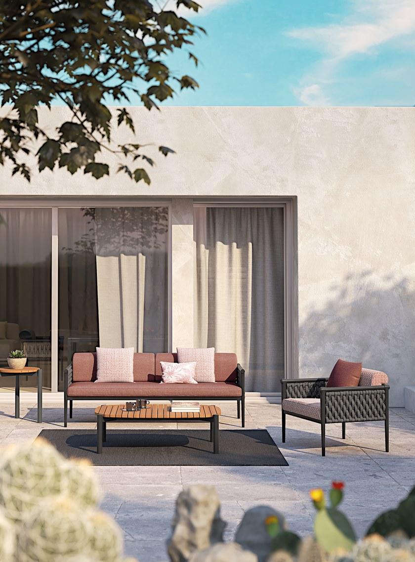 Atmosphera Садовый стол из тика и алюминия Lobster Lo.sr - Вид №2