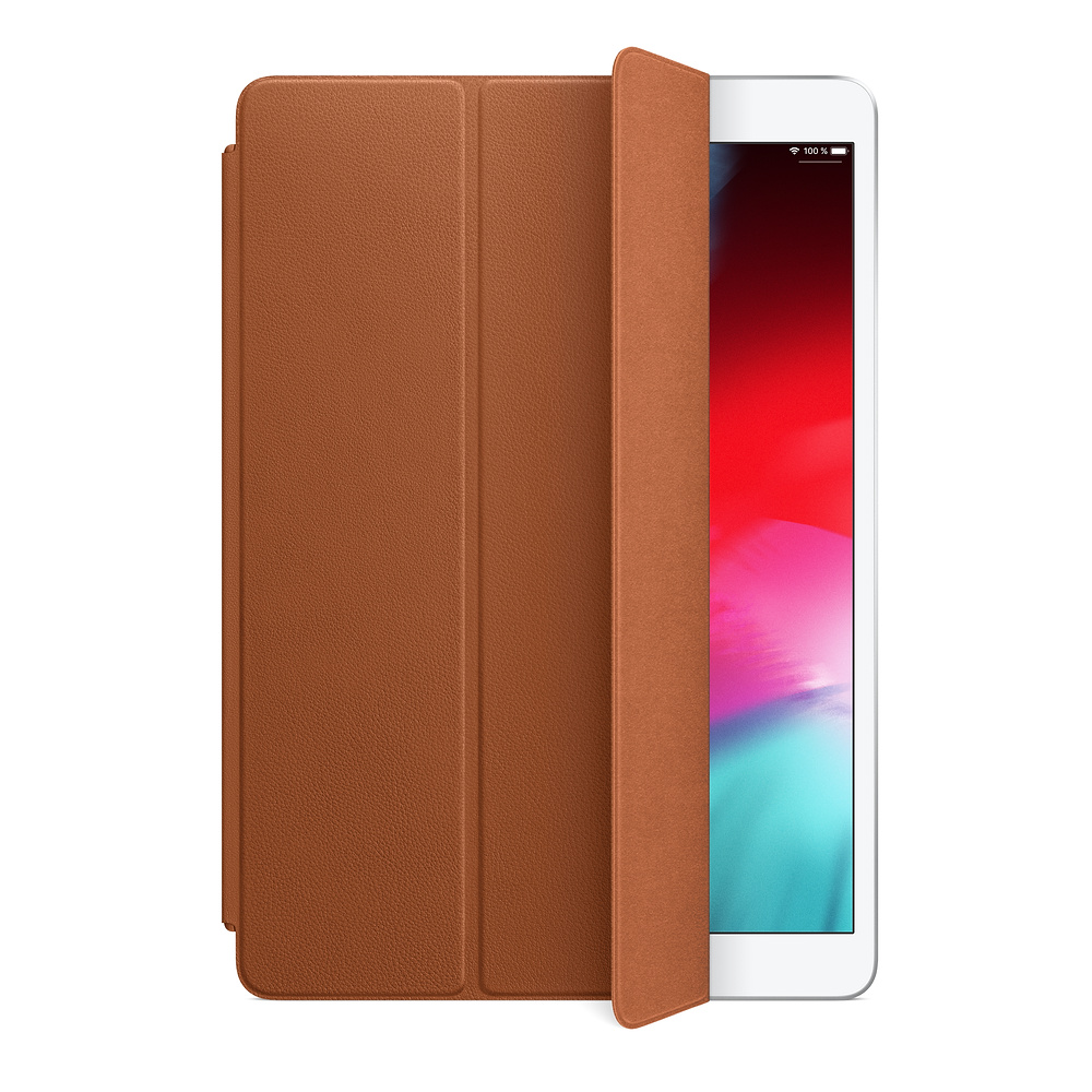 MPU92ZM/A Leather smart cover for 10.5 ipad pro - saddle brown Apple Santreyd  - Вид №2