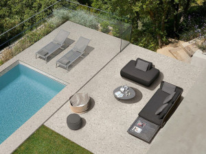 Напольная плитка из керамогранита с эффектом камня