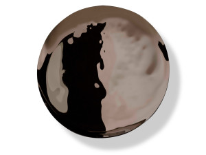 Декоративный предмет стеклянной стены