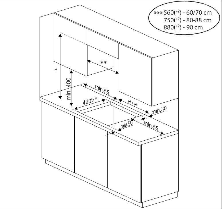 9987772 Индукционная варочная поверхность Indesit IB 41B60 BF STDN-0137069 - Вид №9