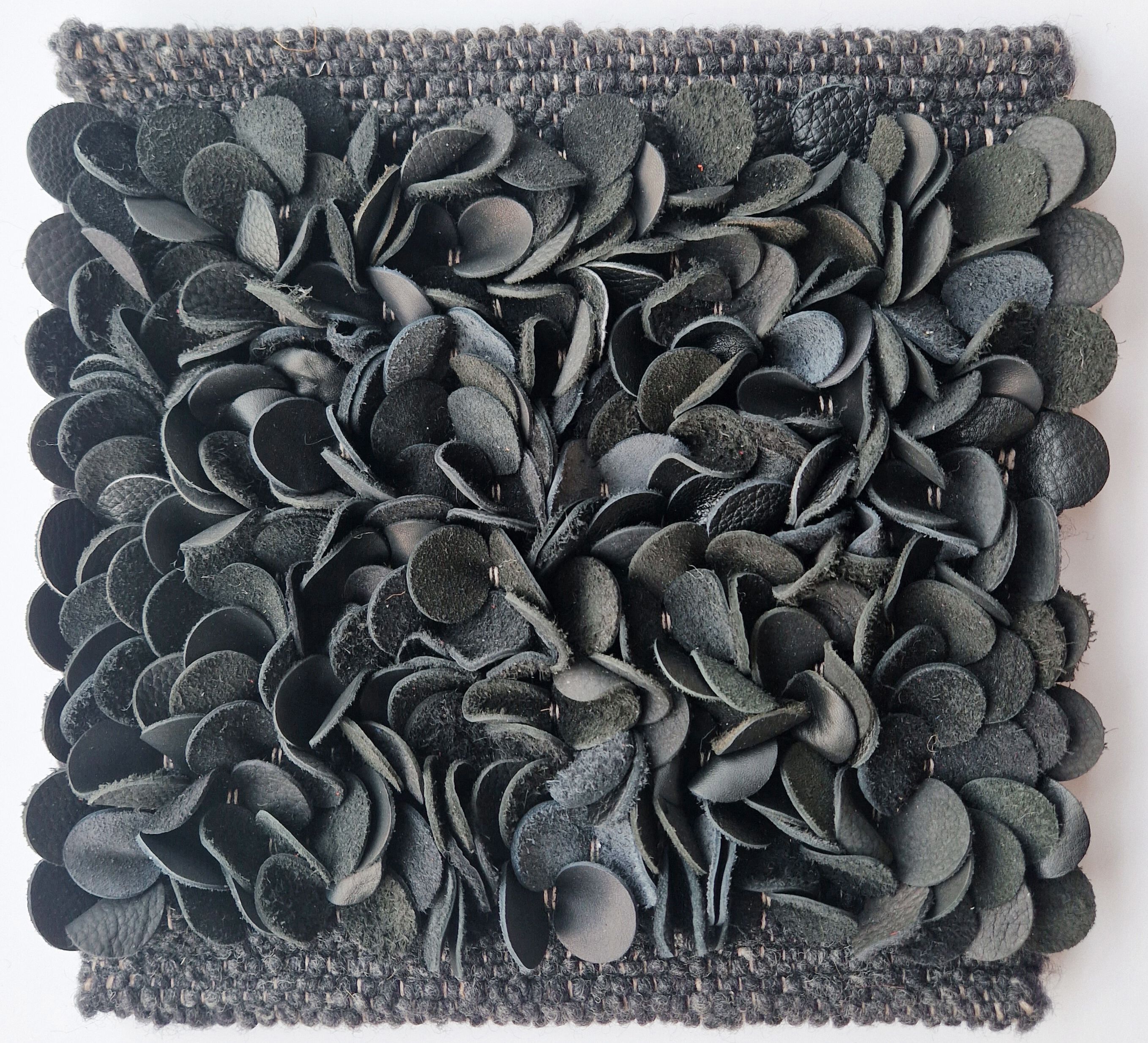 Кожаный коврик ручной работы Huqrugs FERAXI ARCH-00091677 - Вид №3