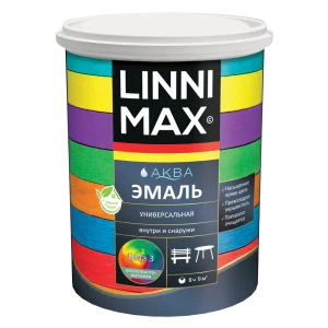 LINNIMAX Аква — универсальная эмаль для дерева и металла 89379744