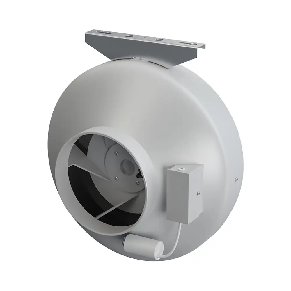 Вентилятор канальный центробежный Era Pro Cyclone D160 мм 57 дБ 680 м3/ч цвет белый STLM-2066417 - Вид №2