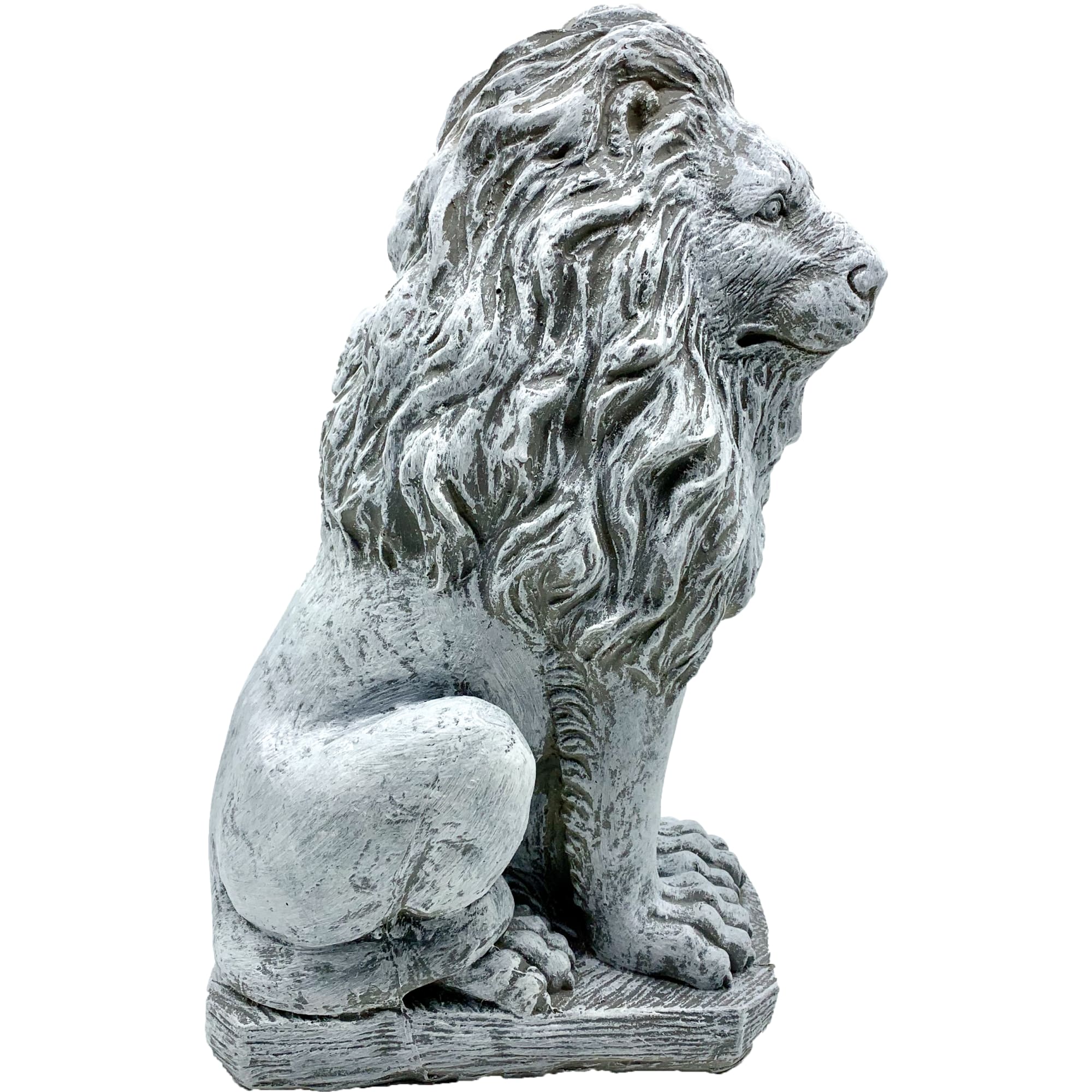 82558143 Садовая фигура «Лев смотрит вправо» высота 52 см Santreyd  - Вид №1