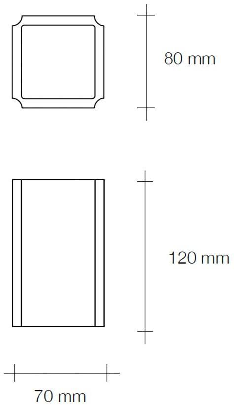 Tecnico Бра из гипса прямого и отраженного света  T202 - t203  - Вид №6